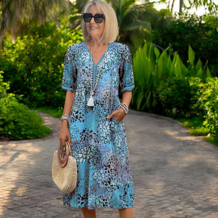 Drune | Leichtes Sommer & Frühlings Midikleid