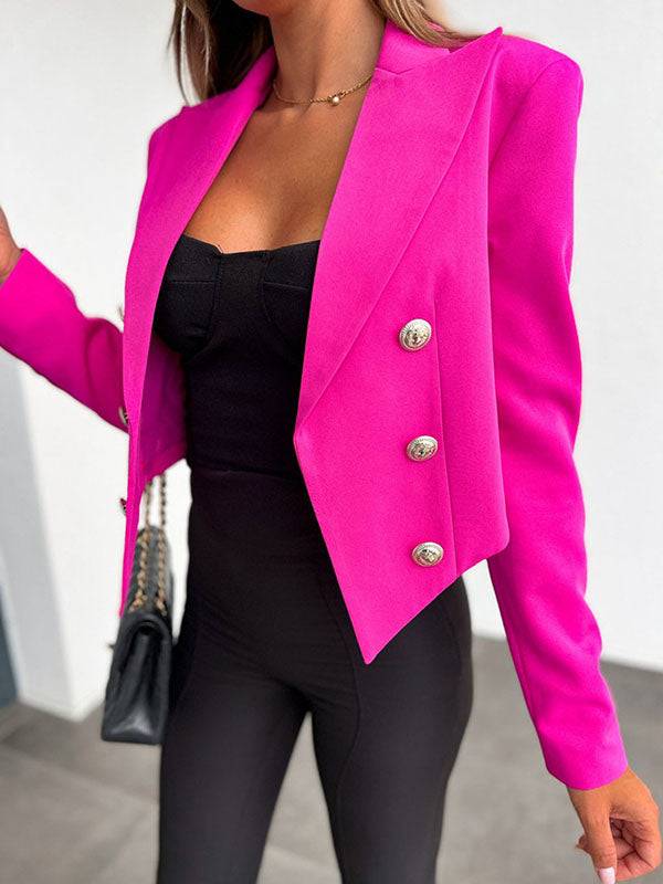 Drune | Cropped Blazer Für Moderne Eleganz Und Flair Für Frauen