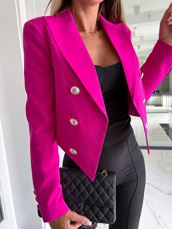 Drune | Cropped Blazer Für Moderne Eleganz Und Flair Für Frauen