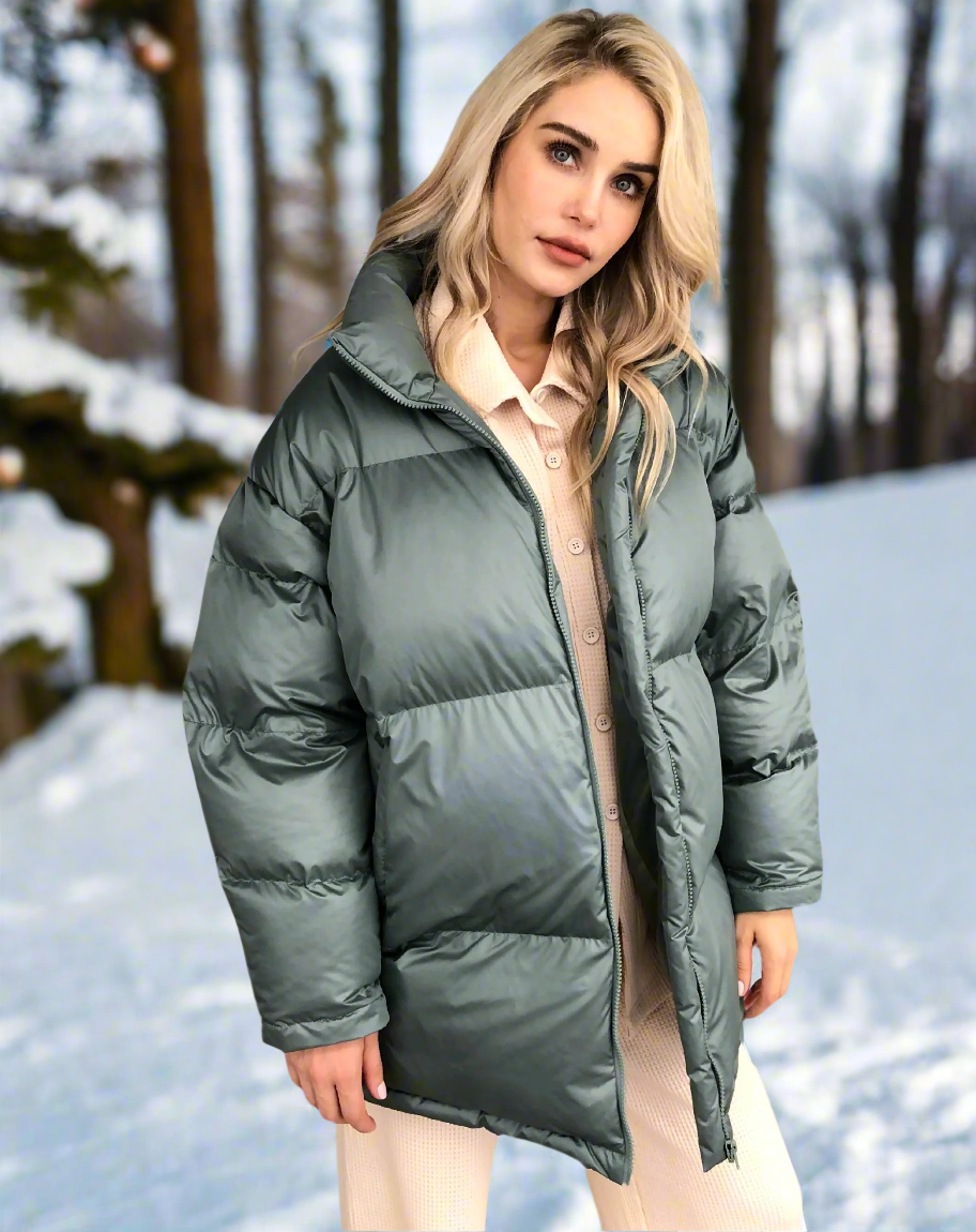 Drune | Bequeme, flauschige, isolierte Damenjacke