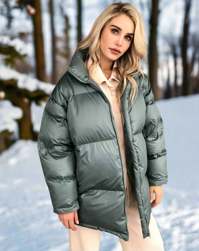 Drune | Bequeme, flauschige, isolierte Damenjacke