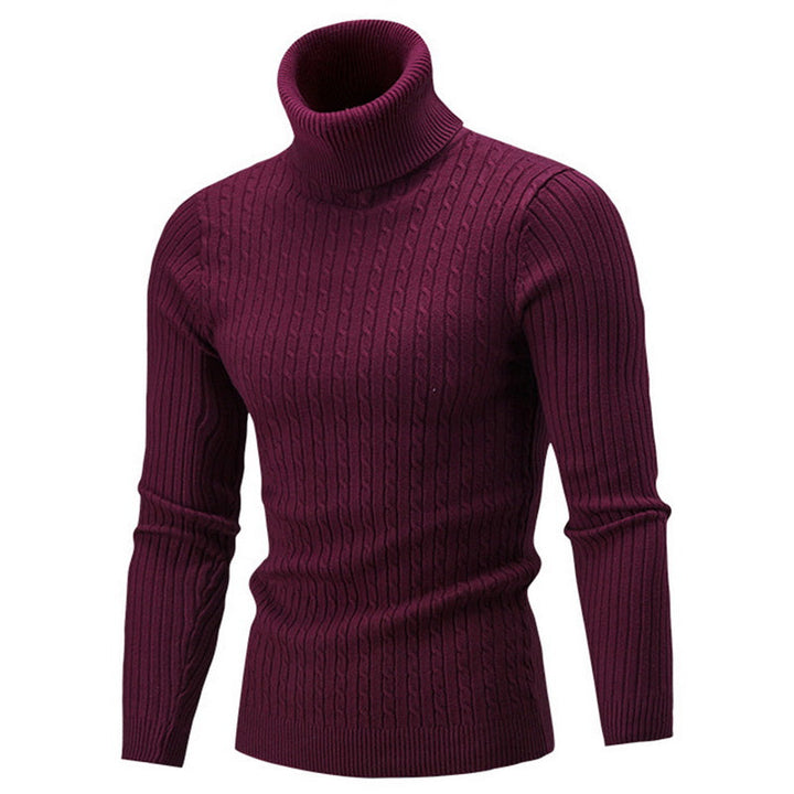 Drune | Herren Rollkragenpullover aus dicker Wolle mit hohem Kragen
