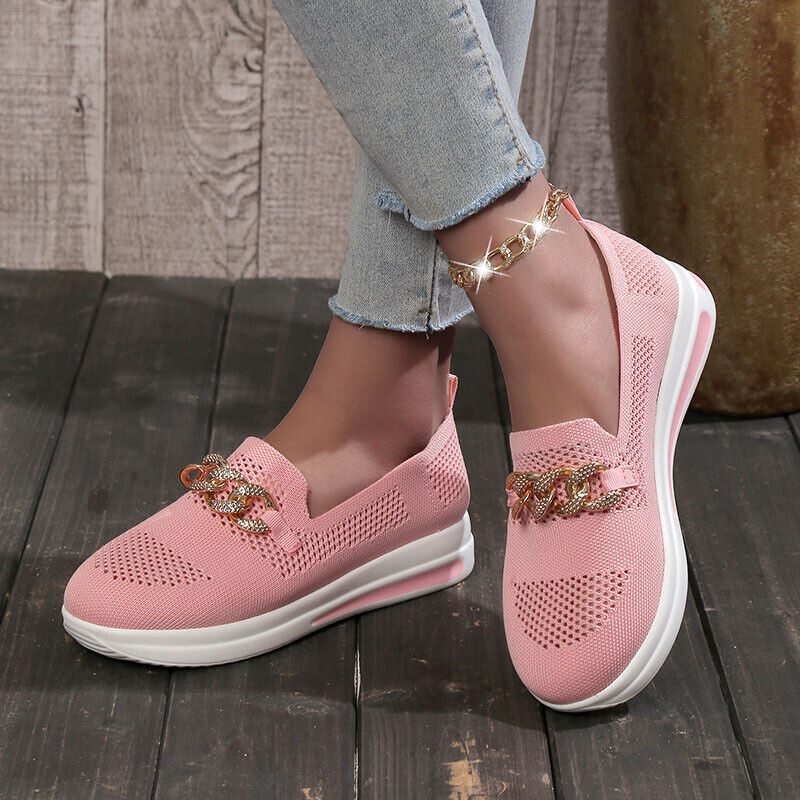 Drune | Elegante Slip-On-Loafer mit Kettendetail für Frauen