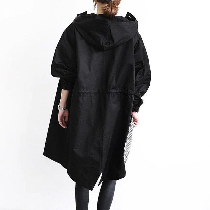 Drune | Eleganter Trenchcoat Einfarbiger Mantel für jede Saison