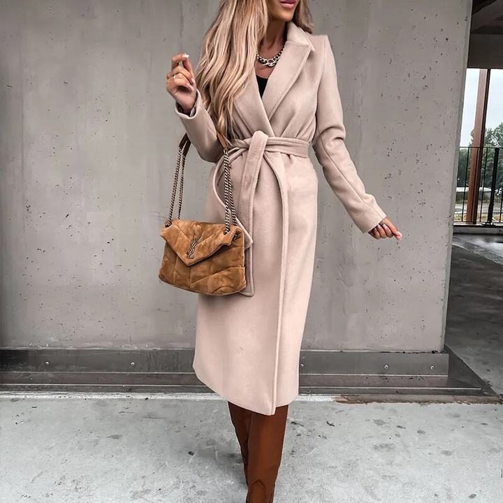 Drune Mantel | Eleganter langer Mantel für Frauen