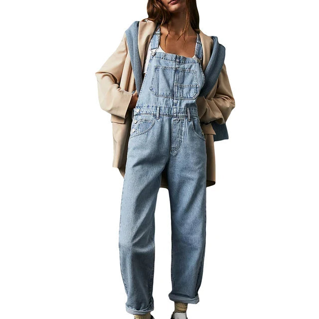 Drune | Stilvoller Denim Overall Mit Lässig Passform