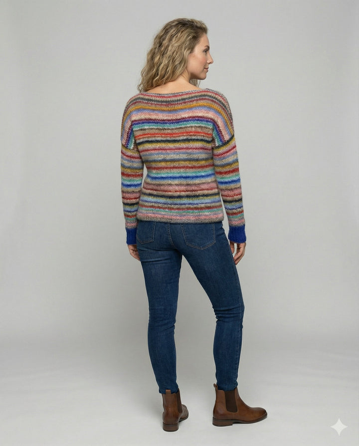 Damen Norwegerpullover mit Stilvollem Design & Gemütlicher Passform | Drune