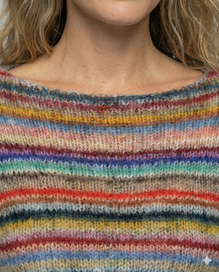Damen Norwegerpullover mit Stilvollem Design & Gemütlicher Passform | Drune