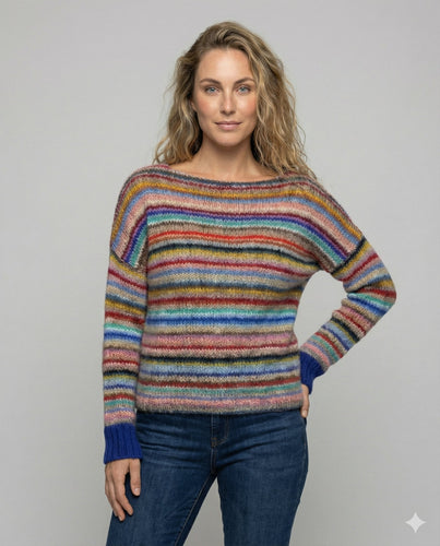 Damen Norwegerpullover mit Stilvollem Design & Gemütlicher Passform | Drune