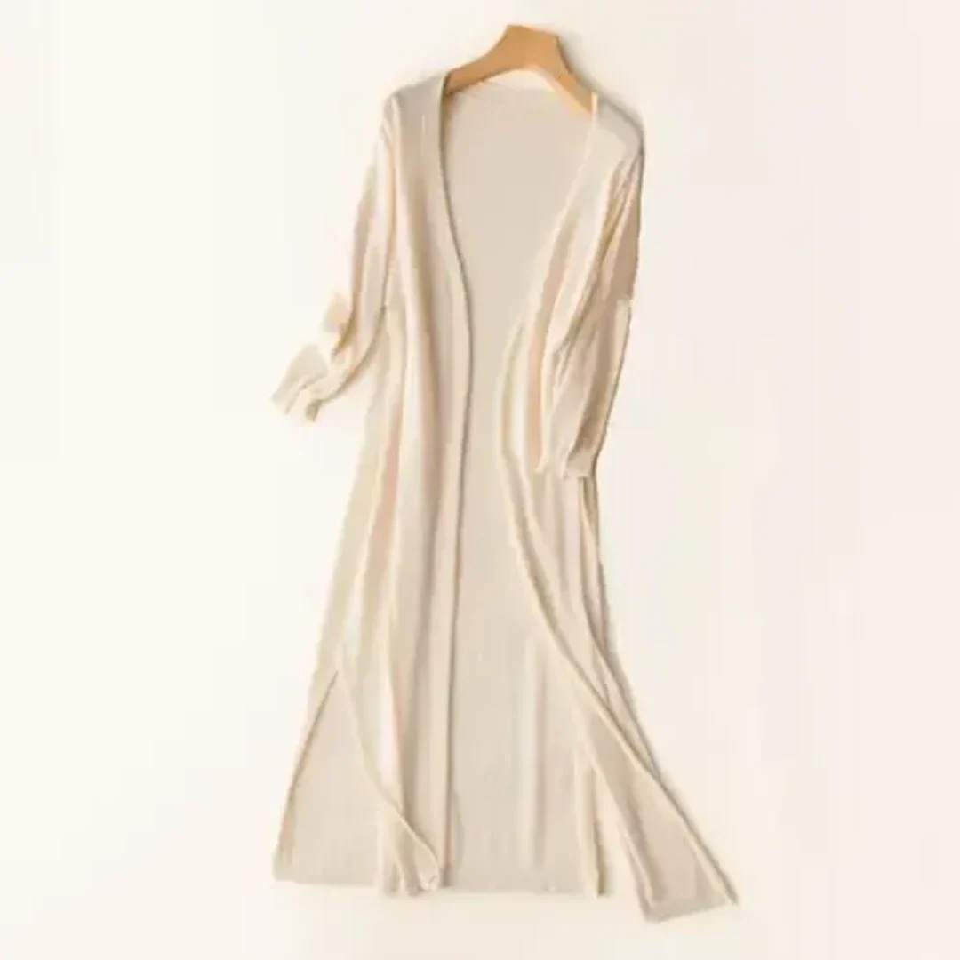 Drune | Lange und elegante Strickjacke für Damen