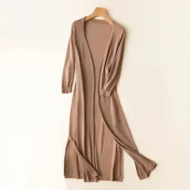 Drune | Lange und elegante Strickjacke für Damen