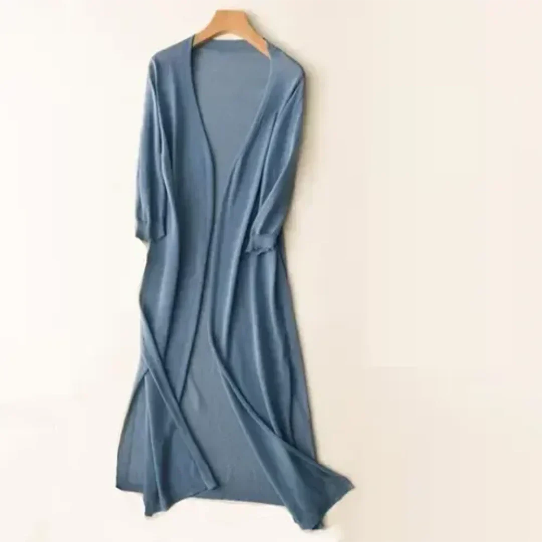 Drune | Lange und elegante Strickjacke für Damen