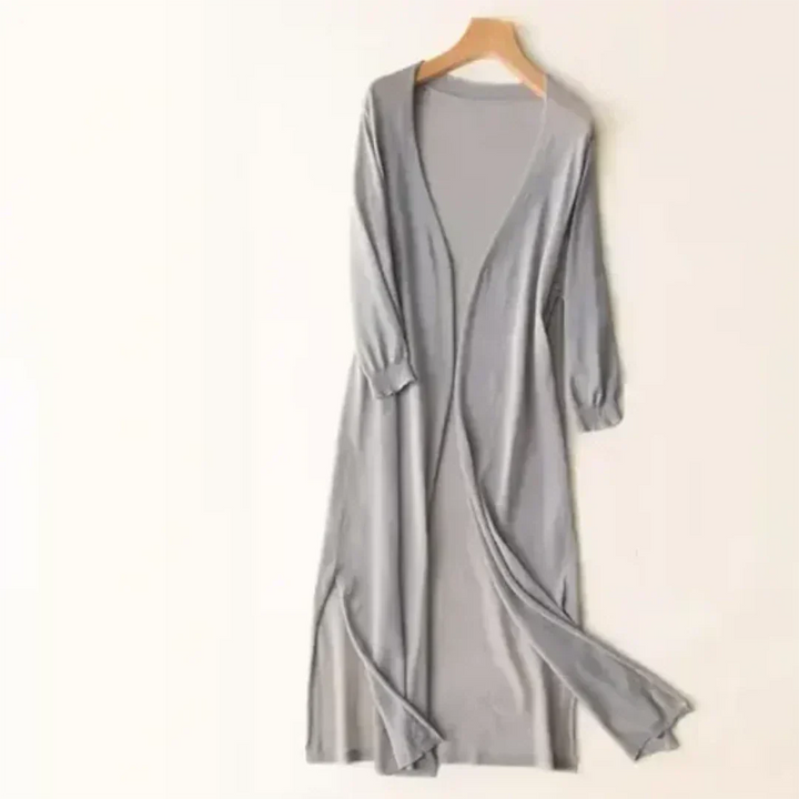 Drune | Lange und elegante Strickjacke für Damen