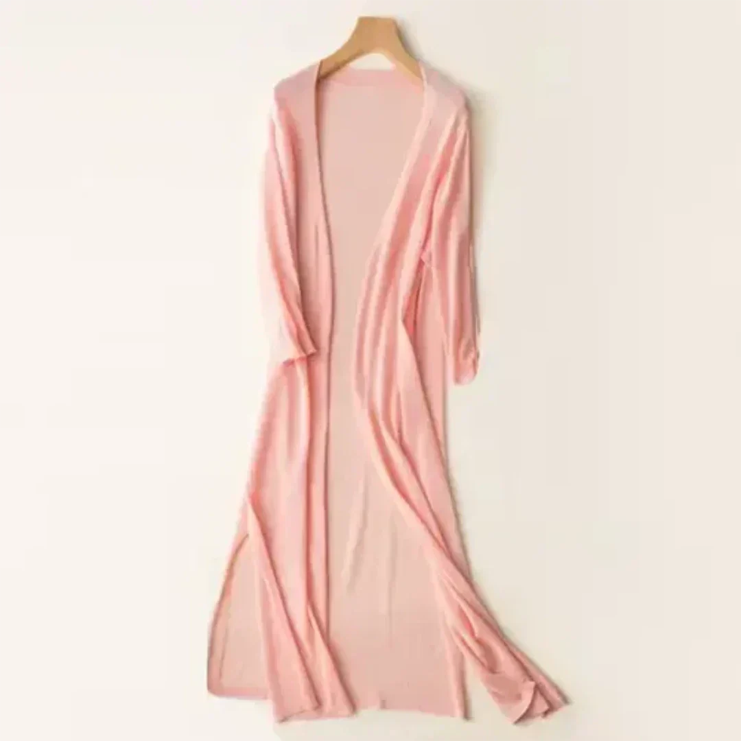 Drune | Lange und elegante Strickjacke für Damen