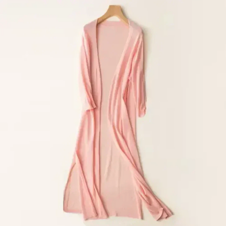 Drune | Lange und elegante Strickjacke für Damen