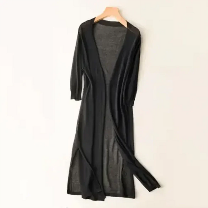 Drune | Lange und elegante Strickjacke für Damen