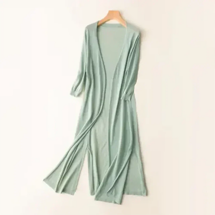 Drune | Lange und elegante Strickjacke für Damen