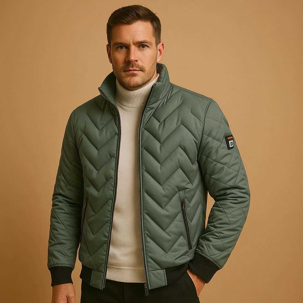 Drune | Isolierte, winddichte Herren-Daunenjacke - Winter