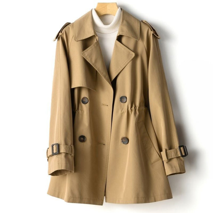 Drune | stilvoller Revers-Trenchcoat