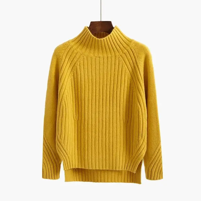 Drune | Pullover - Premium Rippstrick Rollkragenpullover