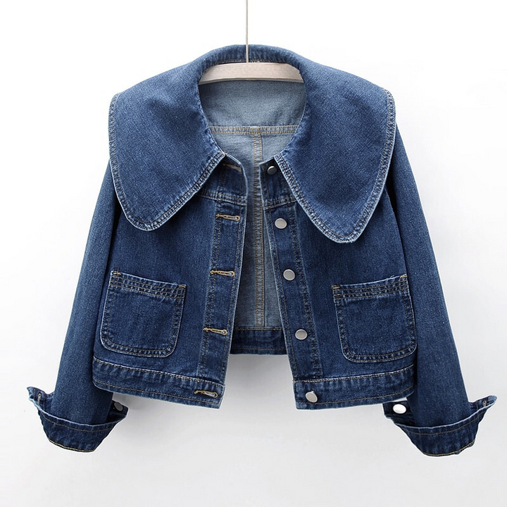 Drune | Koreanische Kurze Denim Jacken für Frauen
