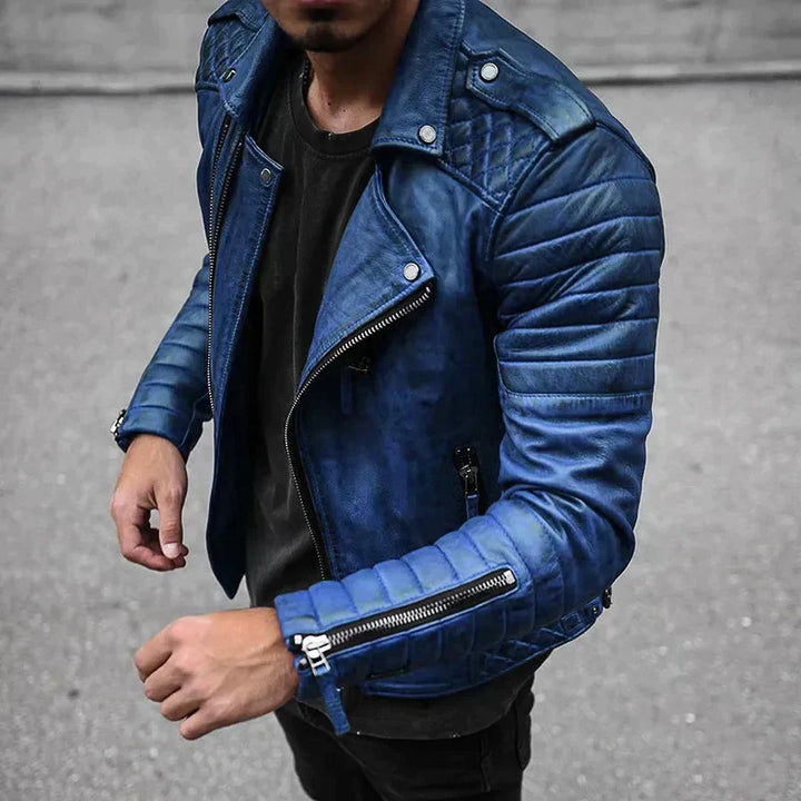 Drune | Stylische Lederjacke Für Herren