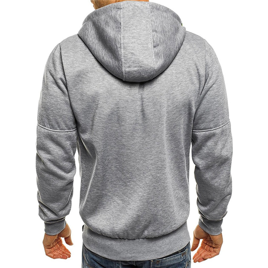 Drune | Herren Kapuzenpullover mit Kapuze und Reißverschluss