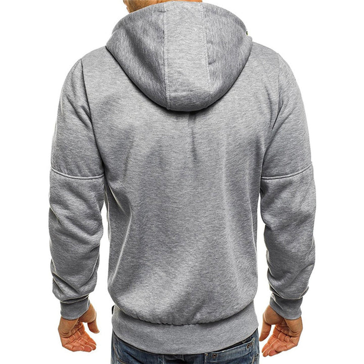 Drune | Herren Kapuzenpullover mit Kapuze und Reißverschluss