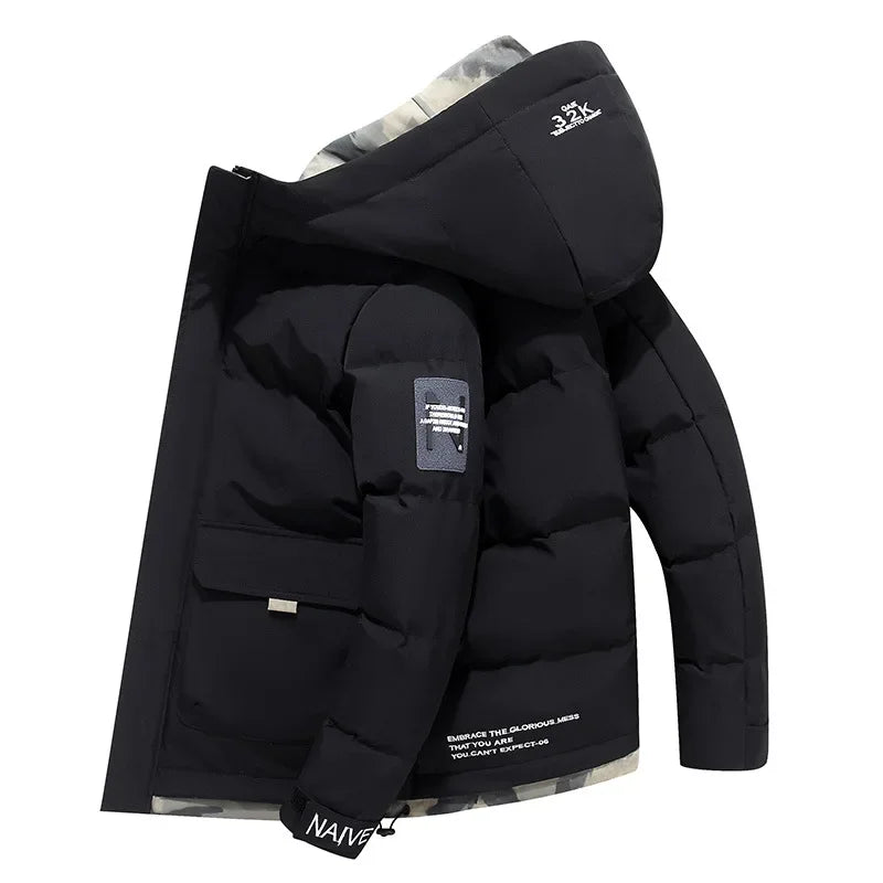 Drune | Kapuzensteppjacke