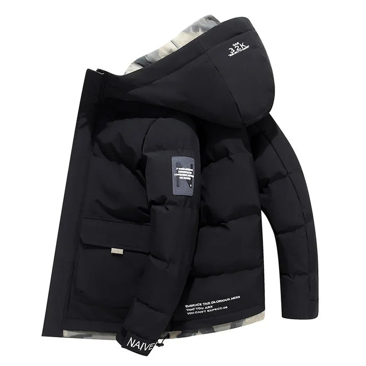 Drune | Kapuzensteppjacke
