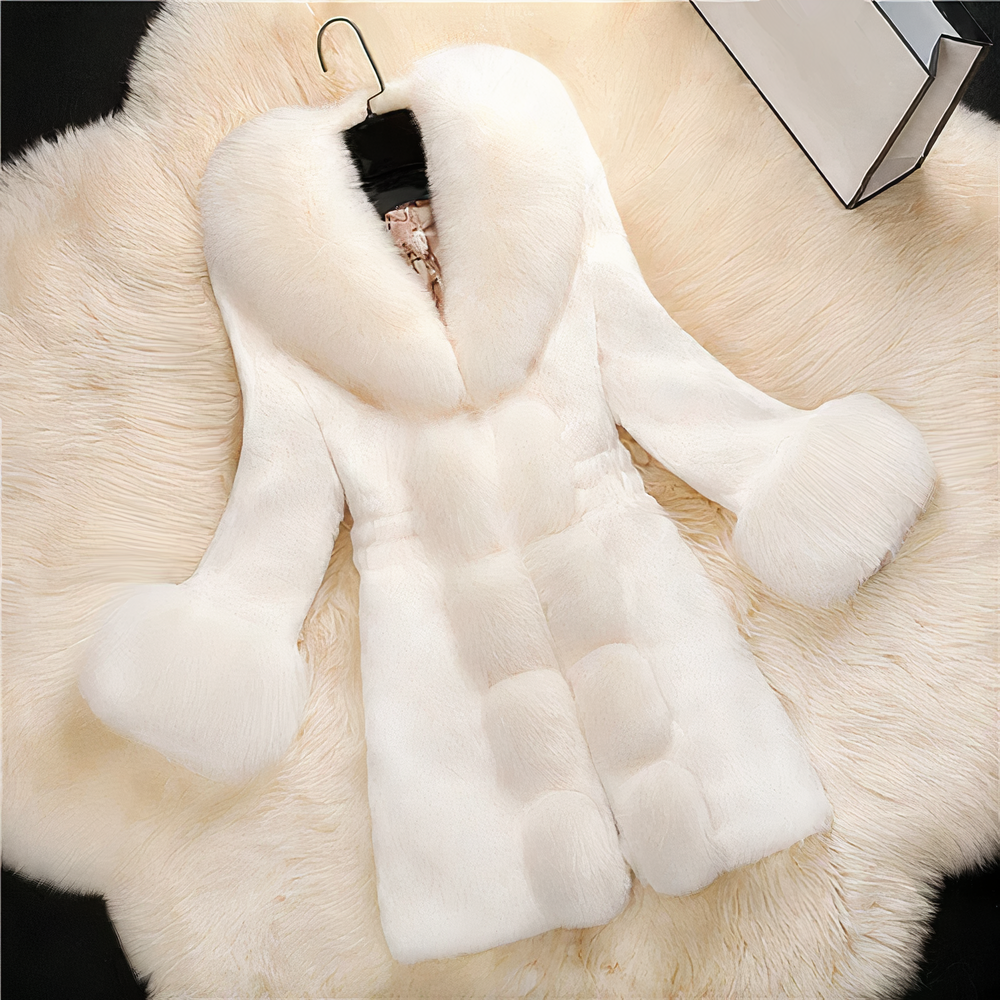 Drune | Elegante Jacke aus Kunstfell