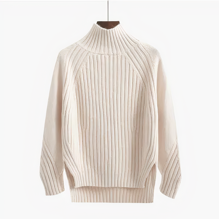 Drune - Damen gemütlicher Strickpullover