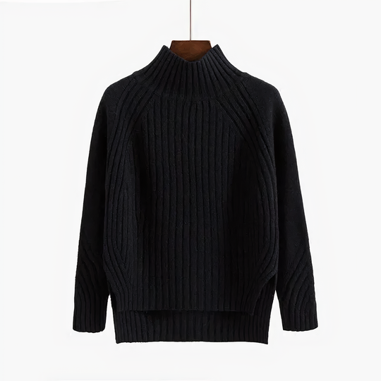 Drune | Gerippter Rollkragenpullover