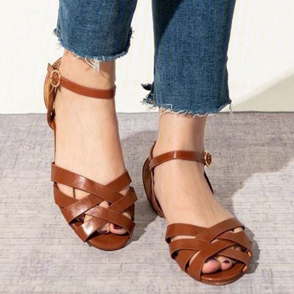 Drune | Sandalen mit Riemchen