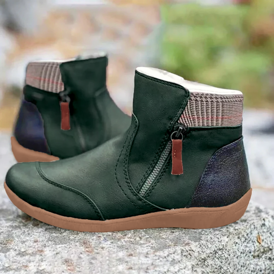 Drune | Kunstfell Stiefeletten