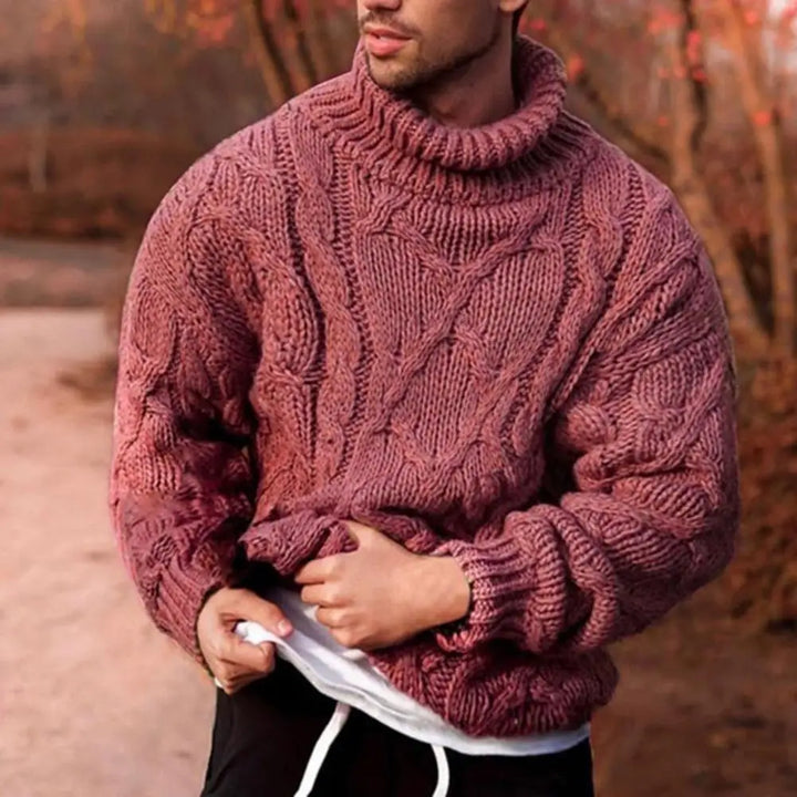 Drune | Geflochtener Strickpullover