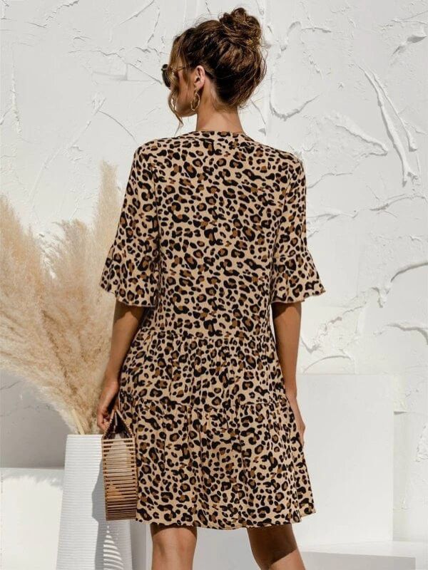 Drune | Stilvolle Damenkleid Mit Druck
