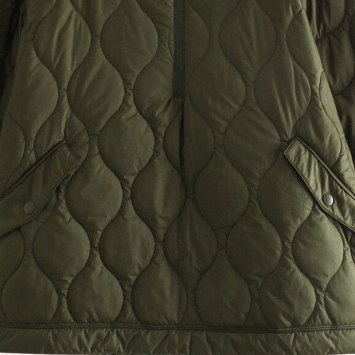 Drune | Leichte wattierte Herbstjacke mit kurzen Ärmeln für Damen