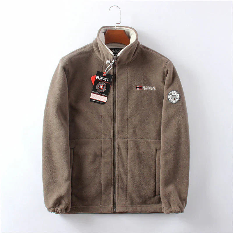 Drune | Winddichte & atmungsaktive Herren-Fleecejacke