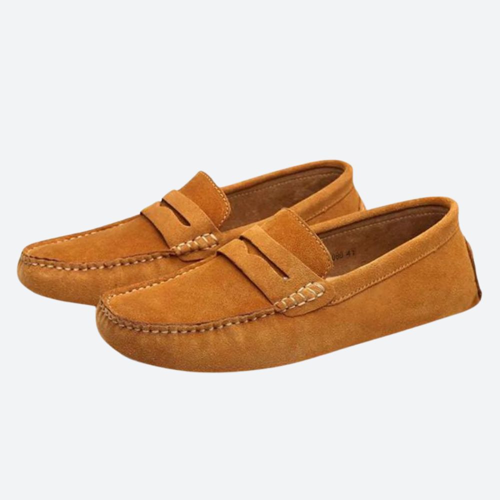 DruneElegante und Leichte Wildleder Loafers