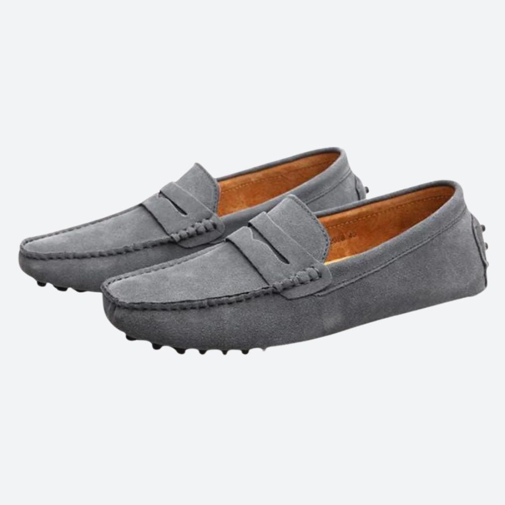 DruneElegante und Leichte Wildleder Loafers