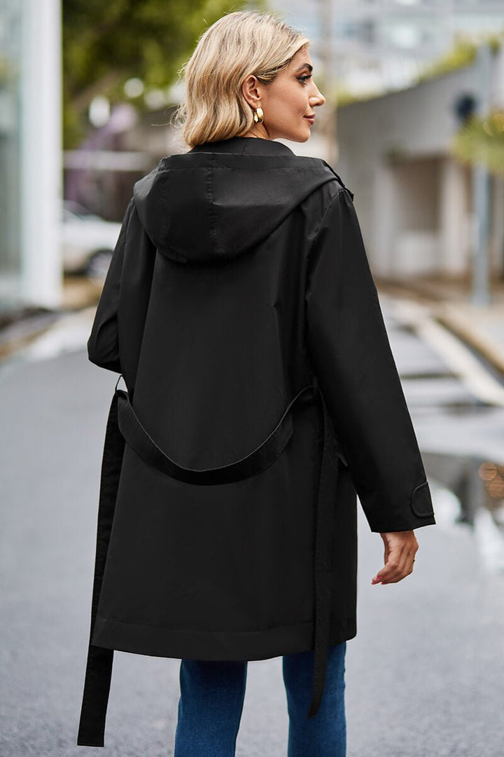 Drune | Trenchcoat - Wasserabweisende Beschichtung - Klassischer Schnitt - Alltags Eleganz