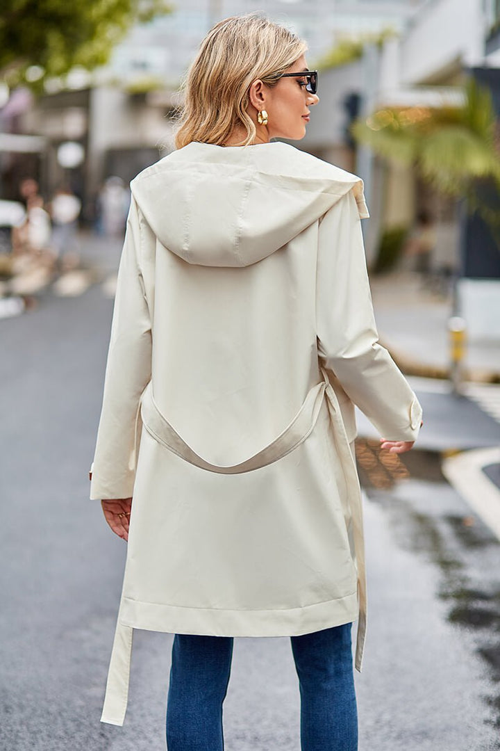 Drune | Trenchcoat - Wasserabweisende Beschichtung - Klassischer Schnitt - Alltags Eleganz