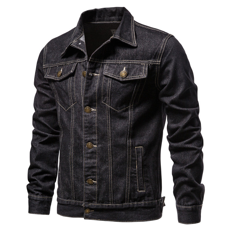 Drune | Klassische Jeansjacke im Lässigen Stil
