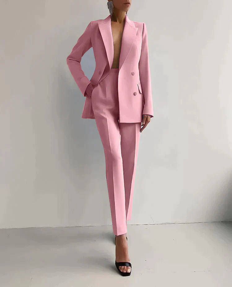 Drune | Elegantes Blazer Und Hosen Satz Für Damen