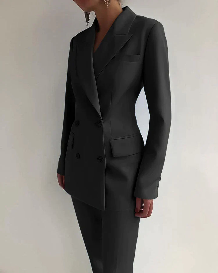 Drune | Elegantes Blazer Und Hosen Satz Für Damen