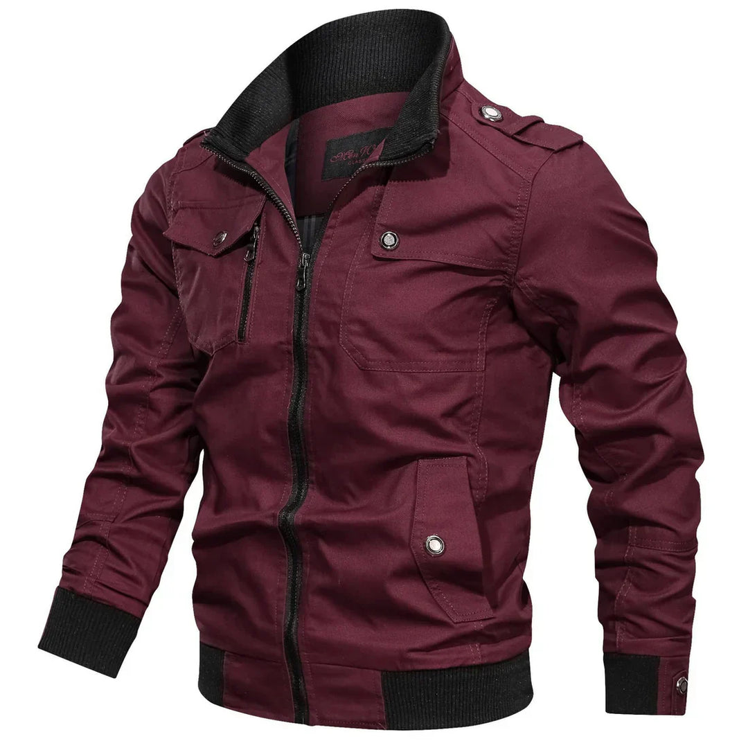Drune | Hochwertige, wasserdichte Übergangsjacke für Herren ideal für Herbst und Winter
