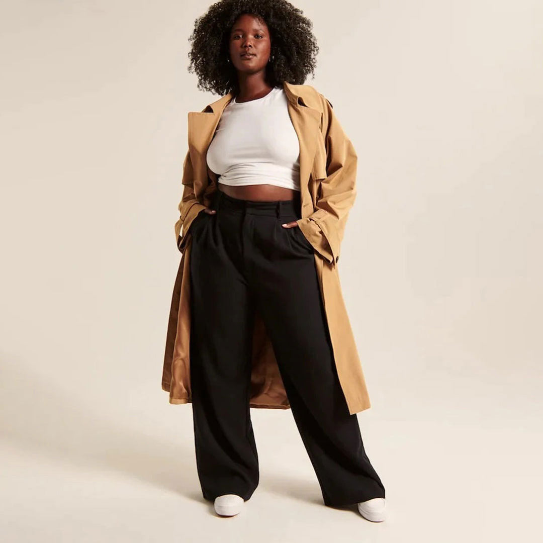 Drune | Hoch taillierte Hose – Modisches Design für stilbewusste Frauen