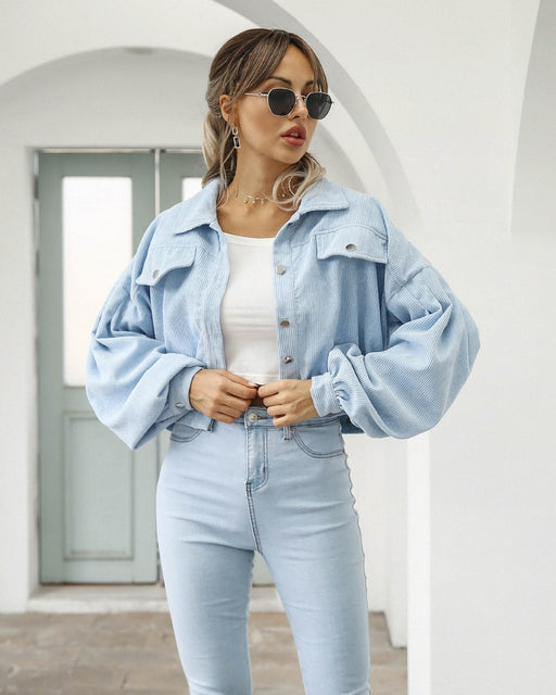 Drune | Kurze, Lässige Jacke für Frauen