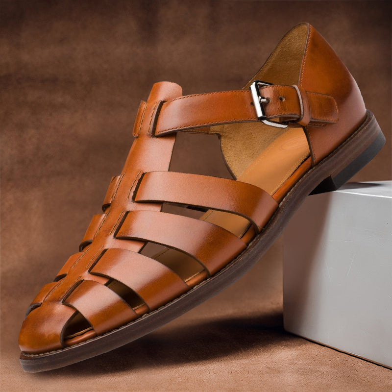Drune | Sandalen mit Verstellbarer Schnalle für Herren